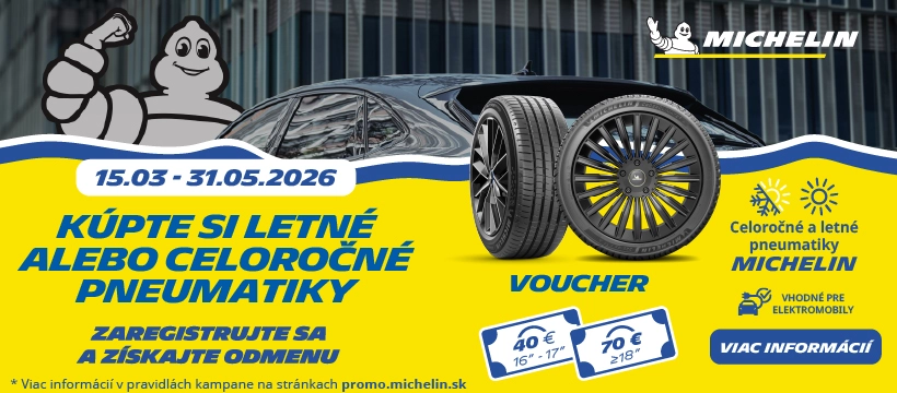 Banner michelin Akcie léto cashback Chmela Pneu